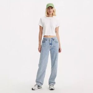 Levi's Light Blue Boyfriend Jeans